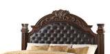 Aspen Traditional Style Queen Bed In Cherry Finish Wood | Cosmos | Home Elegance USA