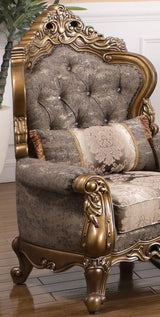 Amelia Traditional Style Chair in Bronze finish Wood - Home Elegance USA