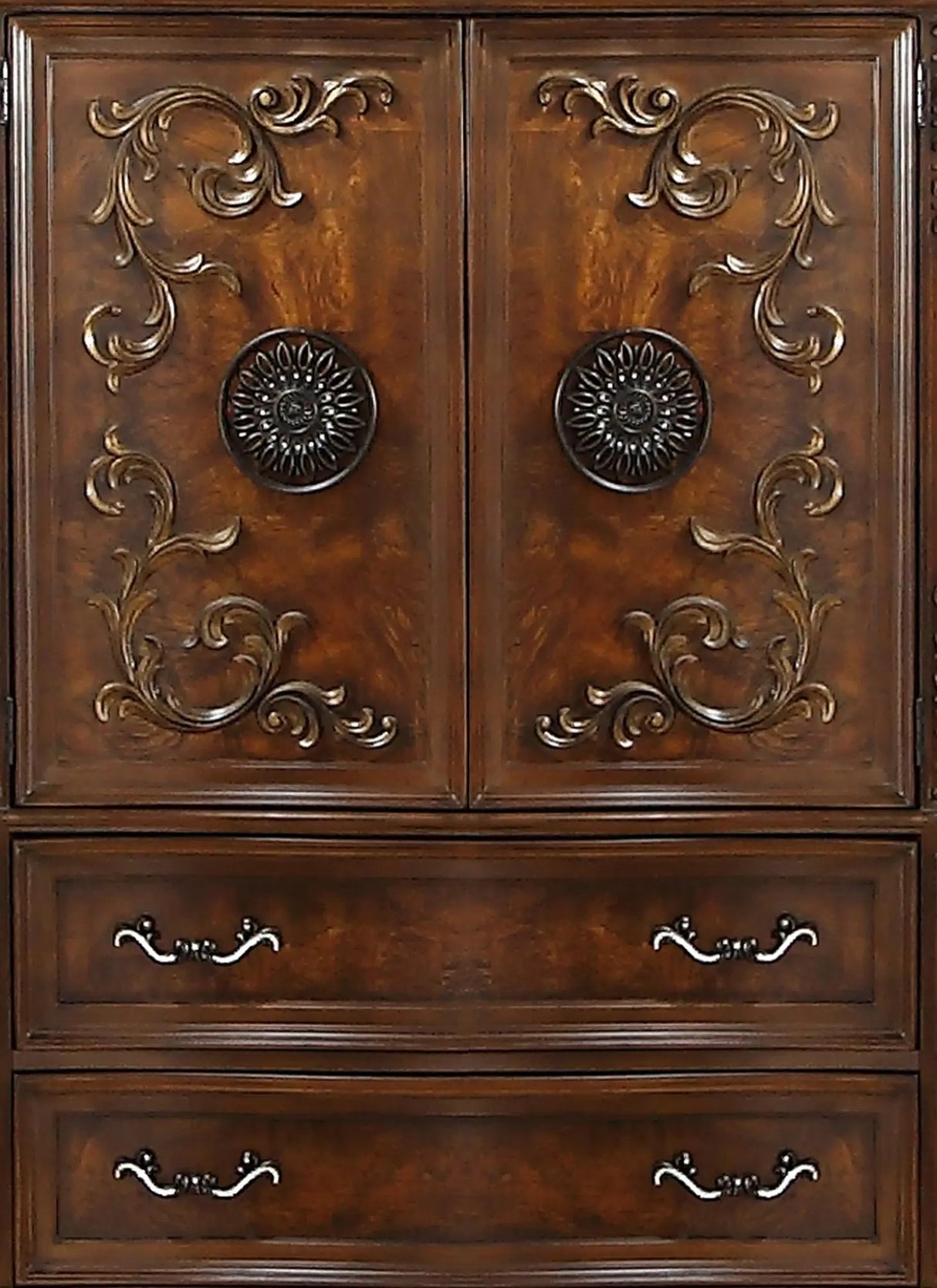 Santa Monica Traditional Style Chest in Cherry finish Wood - Home Elegance USA