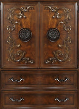 Santa Monica Traditional Style Chest in Cherry finish Wood - Home Elegance USA