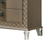 Coral Contemporary Style Dresser in Bronze finish Wood - Home Elegance USA