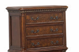 Cleopatra Traditional Style Chest in Cherry finish Wood - Home Elegance USA