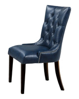 Brooklyn Contemporary Style Dining Chair In Silver Finish Wood | Cosmos | Home Elegance USA