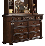 Aspen Traditional Style Dresser In Cherry Finish Wood | Cosmos | Home Elegance USA