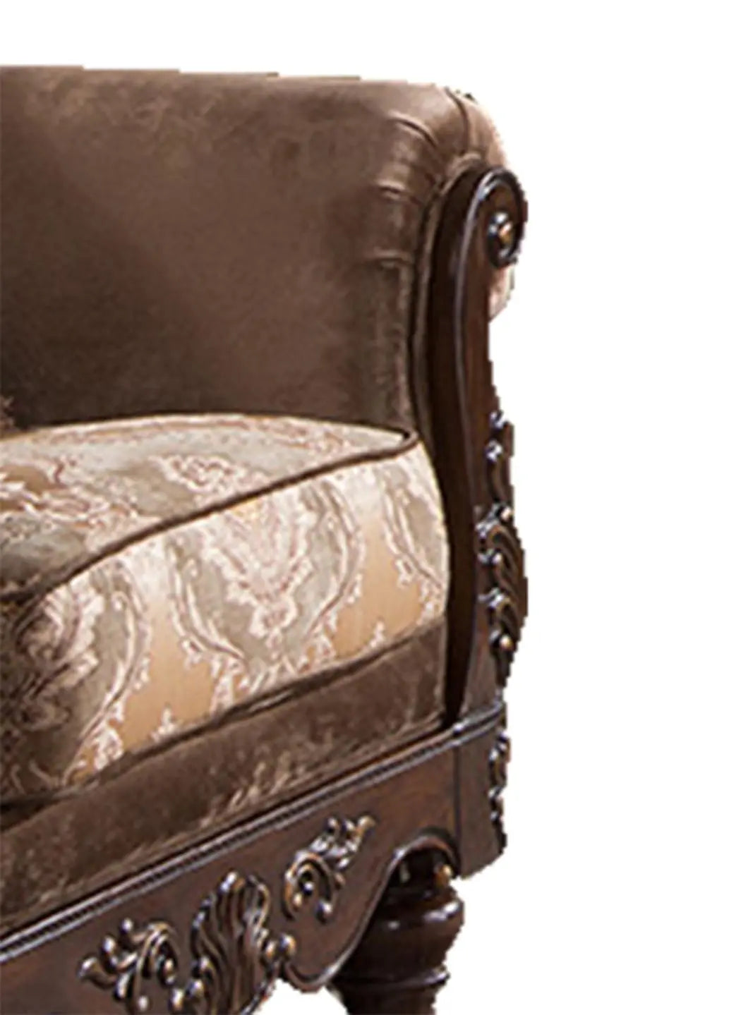 Zoya Traditional Style Chair in Cherry finish Wood - Home Elegance USA