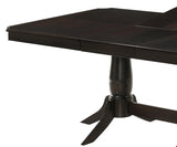 Windsor Contemporary Style Dining Table in Chocolate finish Wood - Home Elegance USA