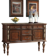 Rosanna Traditional Style Dining Server in Cherry finish Wood - Home Elegance USA