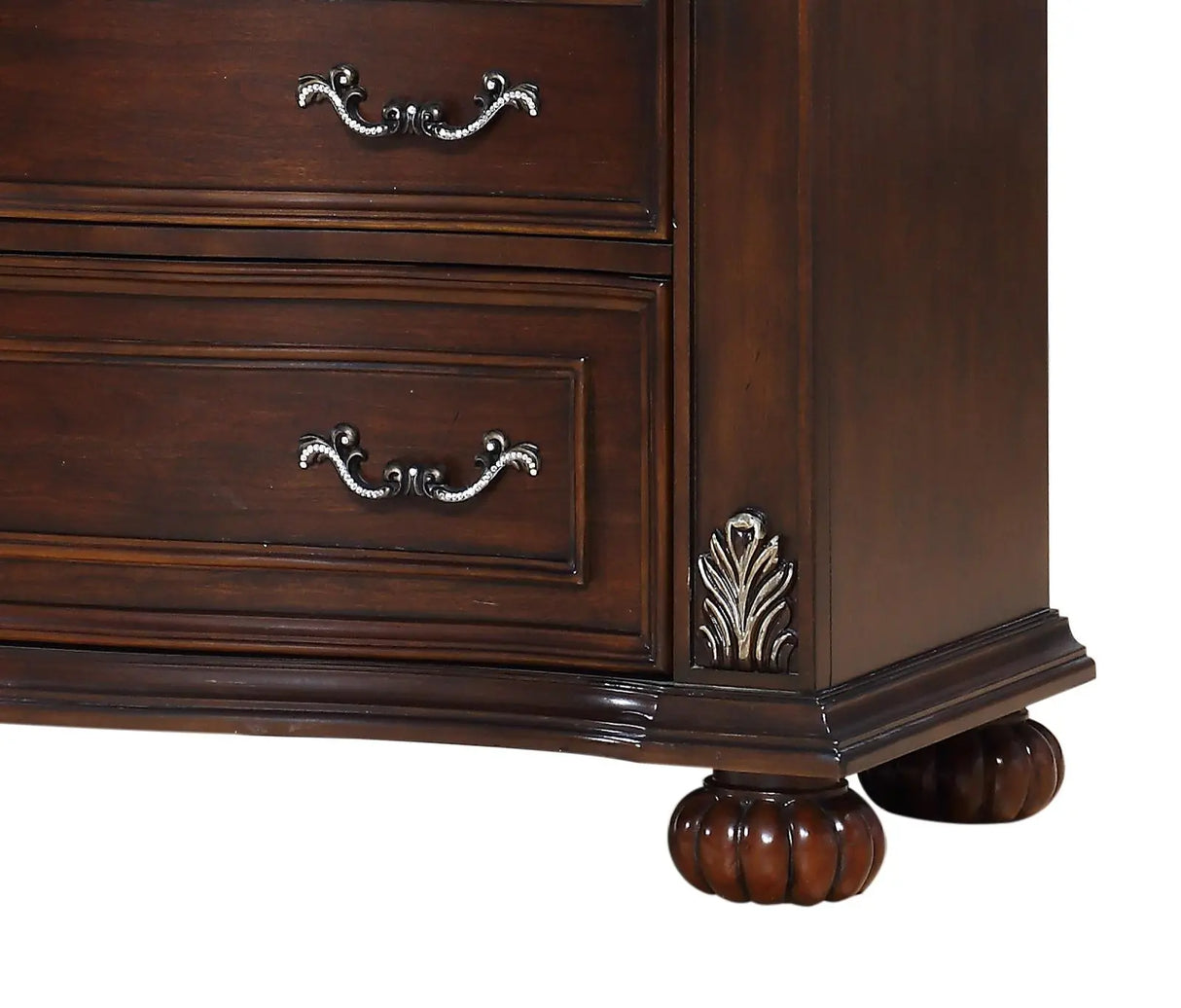Rosanna Traditional Style Chest in Cherry finish Wood - Home Elegance USA