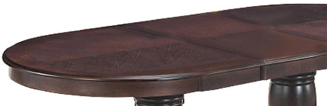 Lakewood Traditional Style Dining Table In Espresso Finish Wood | Cosmos