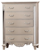 Sonia Contemporary Style Chest in Beige finish Wood - Home Elegance USA
