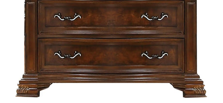 Santa Monica Traditional Style Chest In Cherry Finish Wood | Cosmos