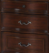 Rosanna Traditional Style Nightstand in Cherry finish Wood - Home Elegance USA