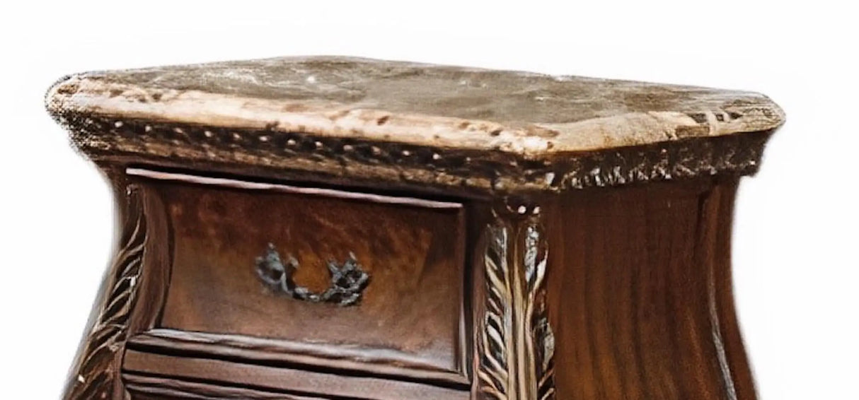Cleopatra Traditional Style Nightstand in Cherry finish Wood - Home Elegance USA