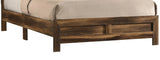 Yasmine Brown Modern Style King Bed in Espresso finish Wood - Home Elegance USA