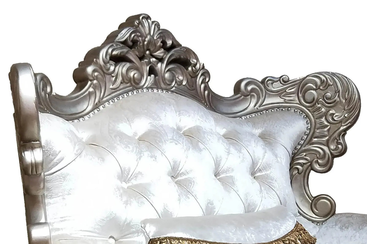 Emily Transitional Style Chair in Champagne finish Wood - Home Elegance USA