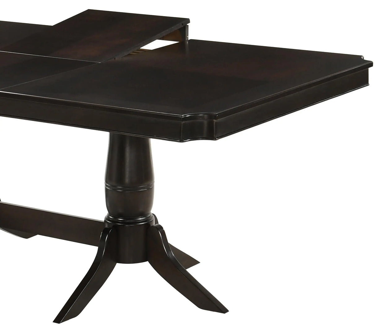 Windsor Contemporary Style Dining Table in Chocolate finish Wood - Home Elegance USA