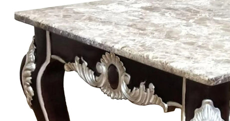 Monica Traditional Style End Table In Cherry Finish Wood | Cosmos