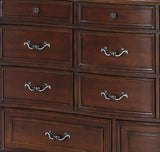 Rosanna Traditional Style Dresser in Cherry finish Wood - Home Elegance USA