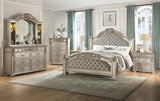 Platinum Traditional Style Dresser in Gold finish Wood - Home Elegance USA