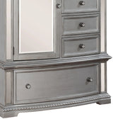 Pamela Traditional Style Chest in Silver finish Wood - Home Elegance USA
