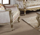Diana Traditional Style Chair in Champagne finish Wood - Home Elegance USA