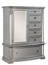 Pamela Traditional Style Chest in Silver finish Wood - Home Elegance USA