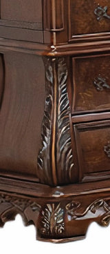 Cleopatra Traditional Style Chest in Cherry finish Wood - Home Elegance USA