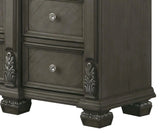 Silvy Transitional Style Dresser in Gray finish Wood - Home Elegance USA