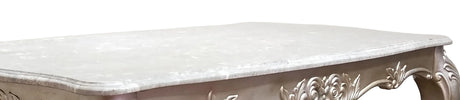 Emily Transitional Style Coffee Table In Champagne Finish Wood | Cosmos