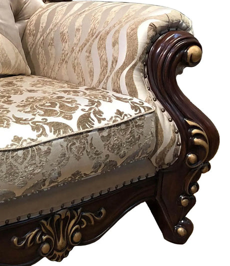 Jade Traditional Style Chair In Cherry Finish Wood | Cosmos