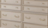 Victoria Traditional Style Dresser in Off-White finish Wood - Home Elegance USA