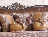 Phoenix Transitional Style Loveseat in Cherry finish Wood - Home Elegance USA