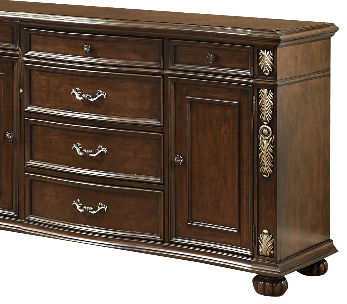 Rosanna Traditional Style Dining Buffet in Cherry finish Wood - Home Elegance USA