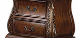 Cleopatra Traditional Style Nightstand in Cherry finish Wood - Home Elegance USA