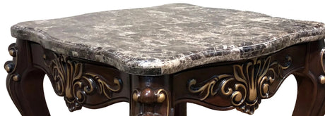 Jade Traditional Style End Table In Cherry Finish Wood | Cosmos
