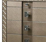 Coral Contemporary Style Dresser in Bronze finish Wood - Home Elegance USA