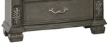 Silvy Transitional Style Nightstand in Gray finish Wood - Home Elegance USA