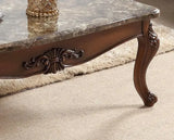 Anne Traditional Style Coffee Table In Cherry Finish Wood | Cosmos | Home Elegance USA