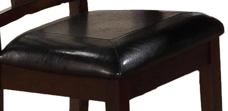 Bell Transitional Style Dining Set In Cherry Finish Wood | Cosmos