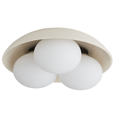 Apd Workshop For Arteriors Glaze Flushmount | Arteriors