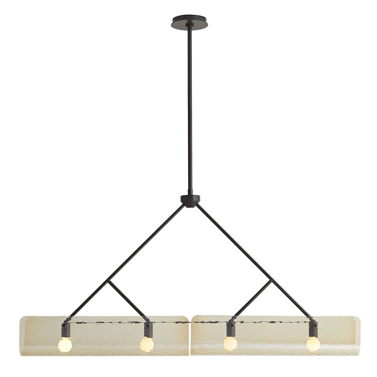 Apd Workshop For Arteriors Bend Linear Chandelier