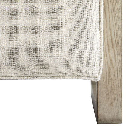 Duran Chair in Fieldstone Grey Linen | Arteriors
