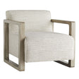 Duran Chair in Fieldstone Grey Linen | Arteriors