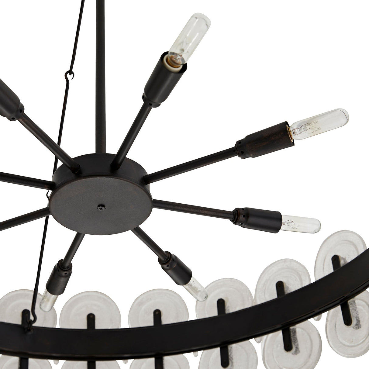 Laura Kirar For Arteriors Rondelle Chandelier