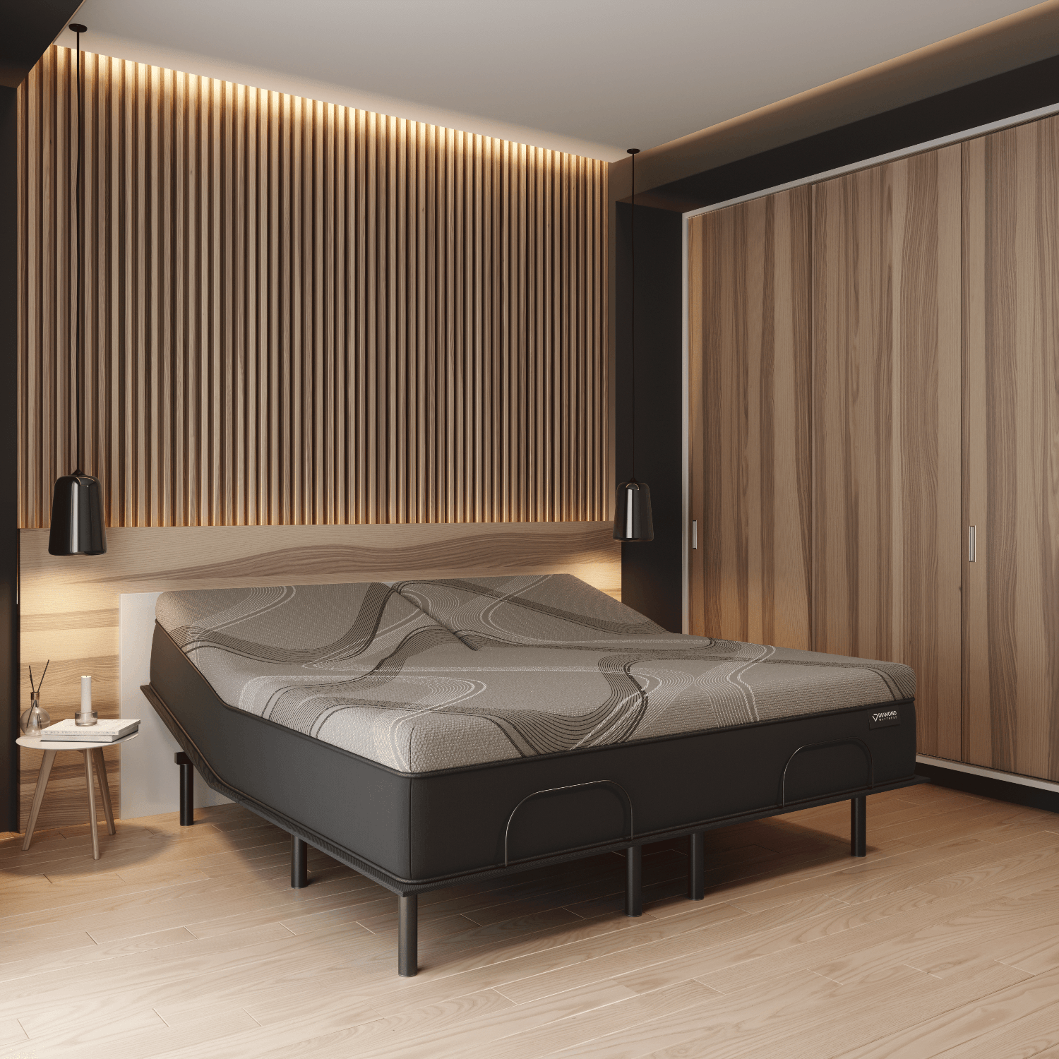 Split Head Onyx Ice - Home Elegance USA