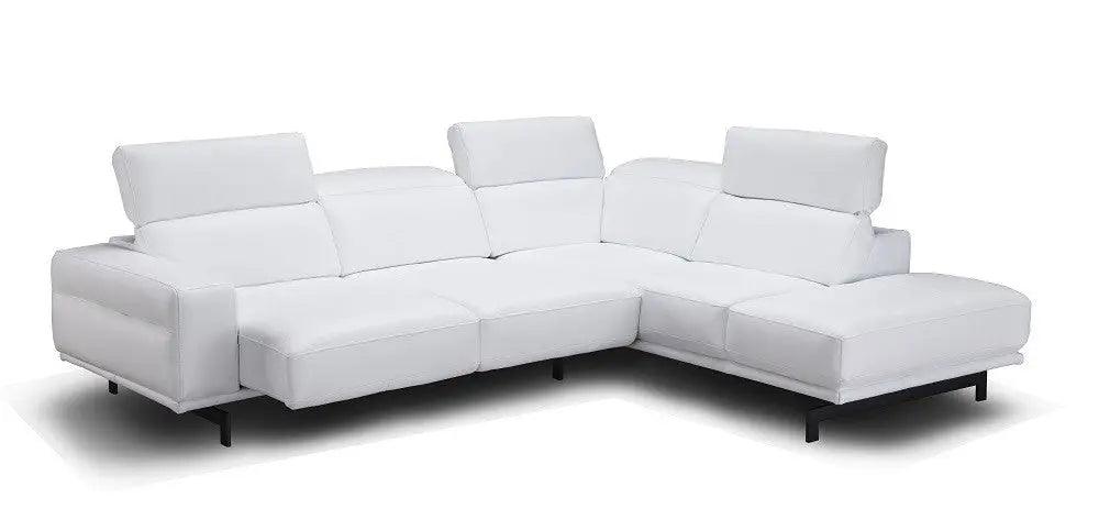 Davenport Leather Sectional | J&M | Home Elegance USA
