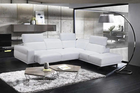 Davenport Leather Sectional | J&M