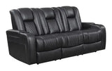 Delangelo Contemporary Double Reclining Power Sofa By Coaster Furniture - Home Elegance USA