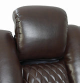 Delangelo Power Reclining Loveseat By Coaster Furniture - Home Elegance USA