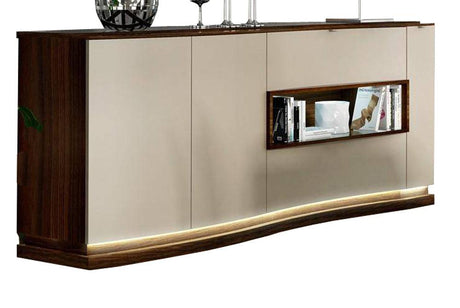 Argentina Buffet With Mirror In High Gloss Lacquer - Argentinabuffet-Mirror | ESF